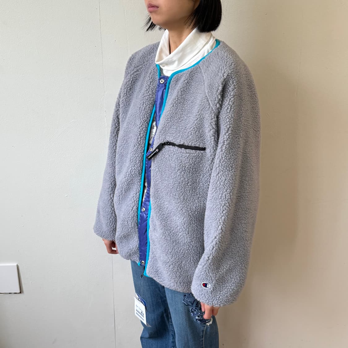 챔피온 리버시블 셰르파자켓 상품이미지1