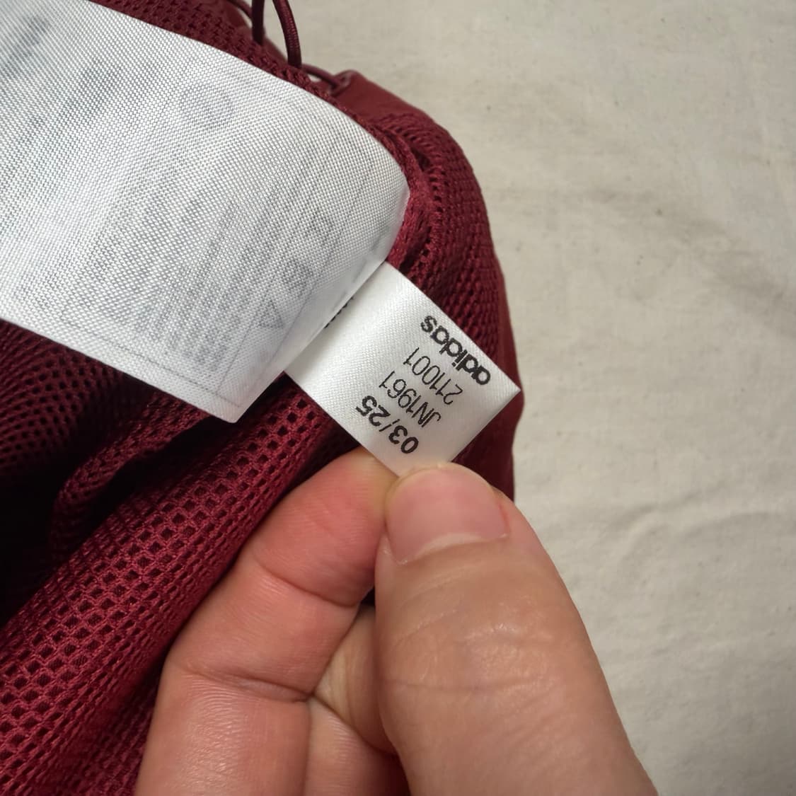 24-25 아디다스 아스날 축구 바람막이 집업 자켓 데드스탁 상품이미지5