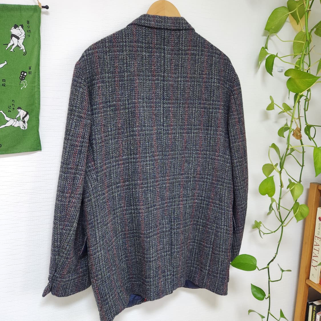 J.press 해리스 트위드 3버튼 색 재킷 상품이미지7