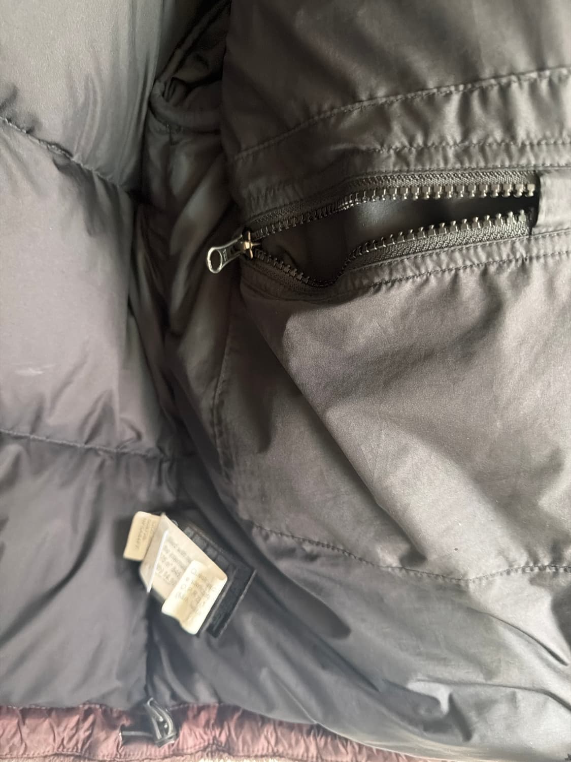 노스페이스 벌사 벨루어 눕시 패딩 브라운 S  상품이미지4