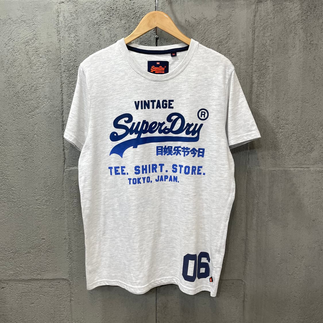 슈퍼드라이 헤리티지 릴렉스 컬리지 티셔츠 2XL 상품이미지2