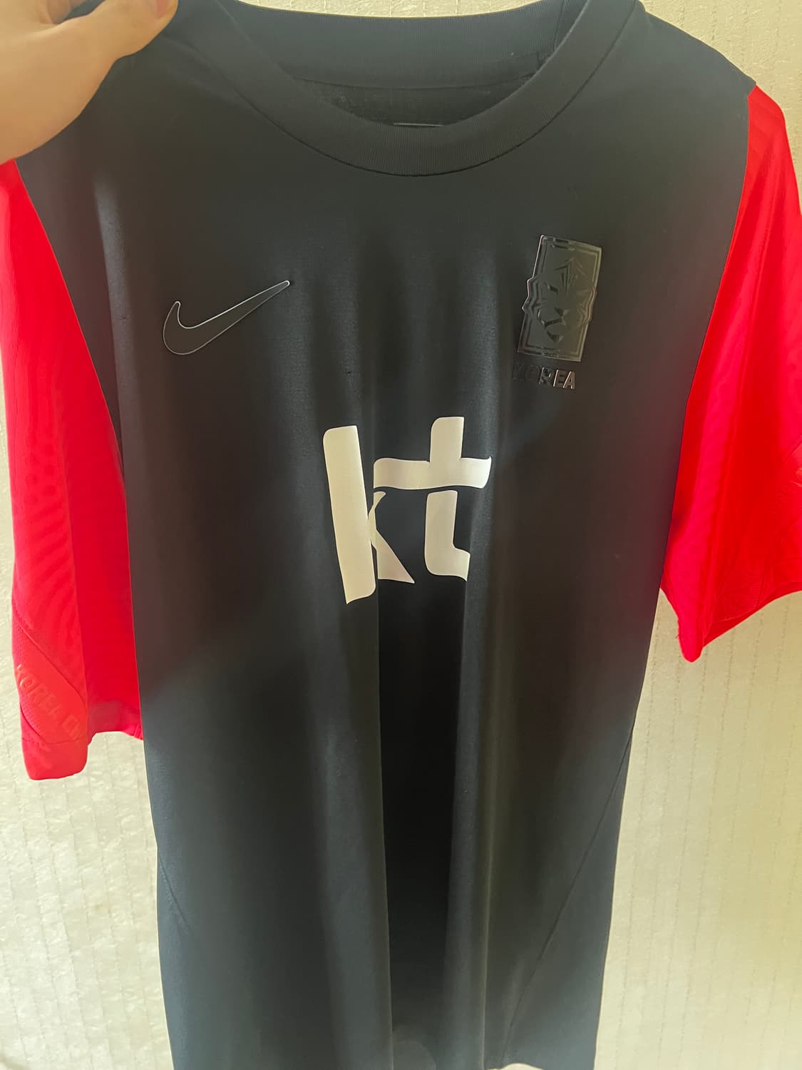 대한민국 국가대표 반팔티 사이즈 L 상품이미지1