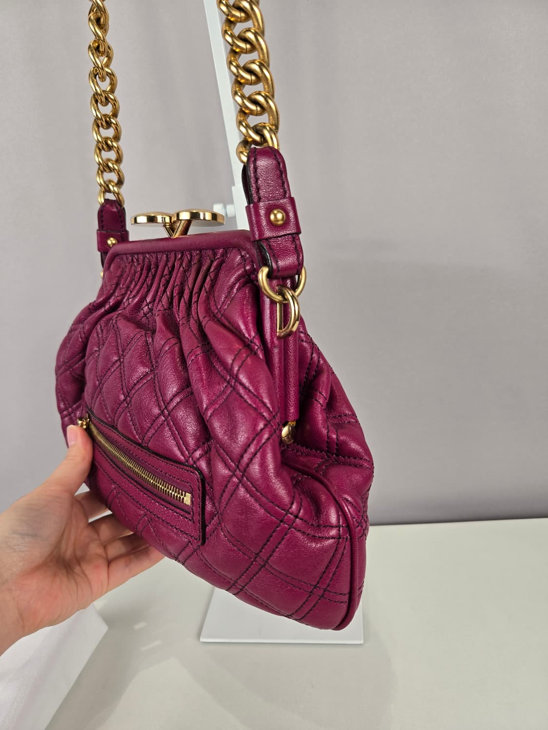 마크제이콥스 리틀 스탐백 퀼팅 체인 숄더백 가방 정품 상품이미지6