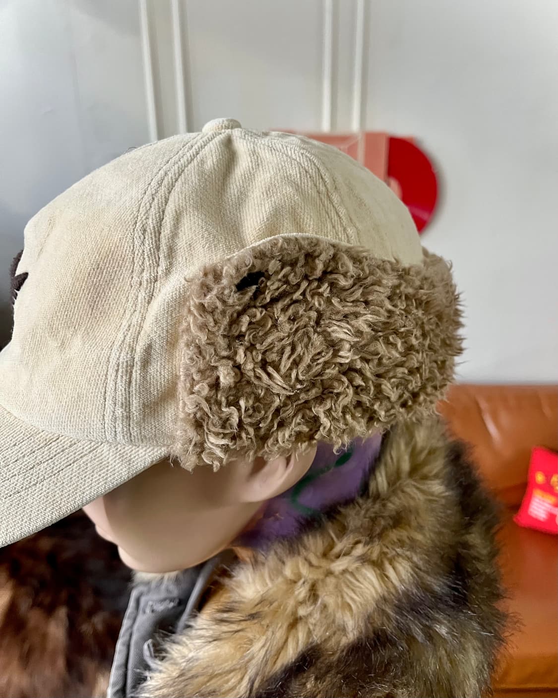 1980s Adidas Archive Fur Ear-Flap Cap 상품이미지4