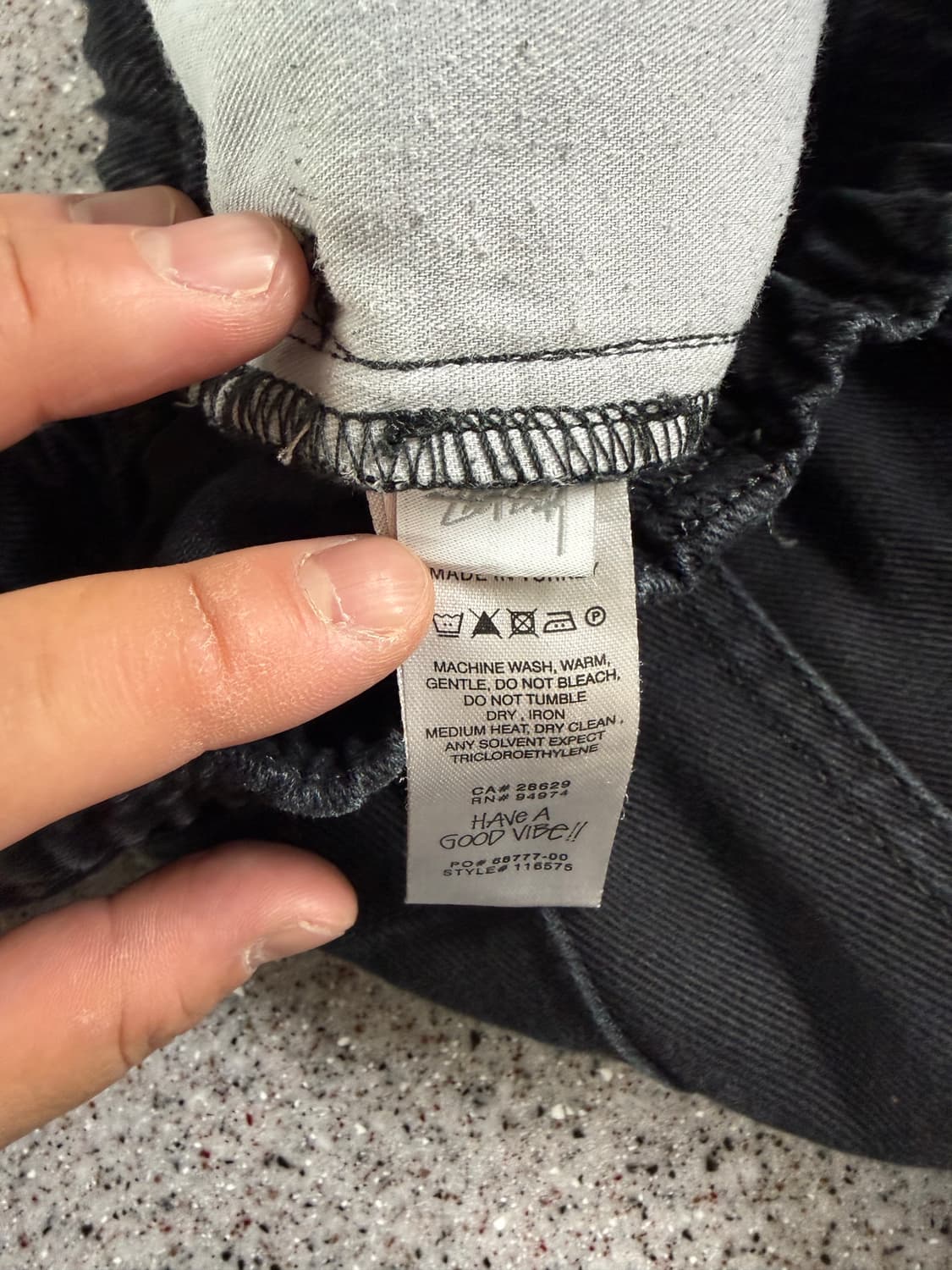 (S)스투시 노마 우드팬츠 상품이미지6