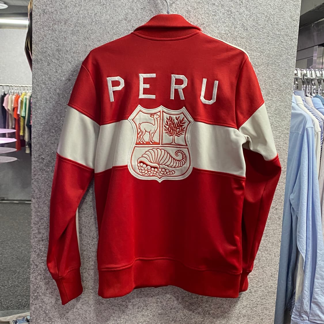 아디다스 파이어버드 페루 빅로고 배색 져지 B3472 상품이미지4