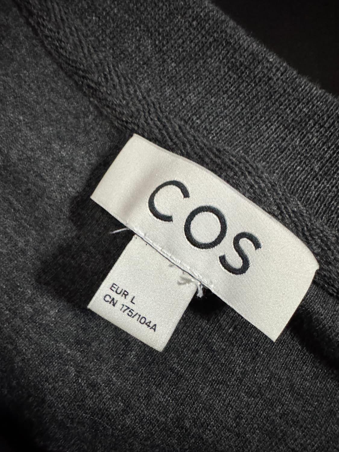 여성 코스 COS 빅 사이즈 맨투맨 원피스 77이상 상품이미지3