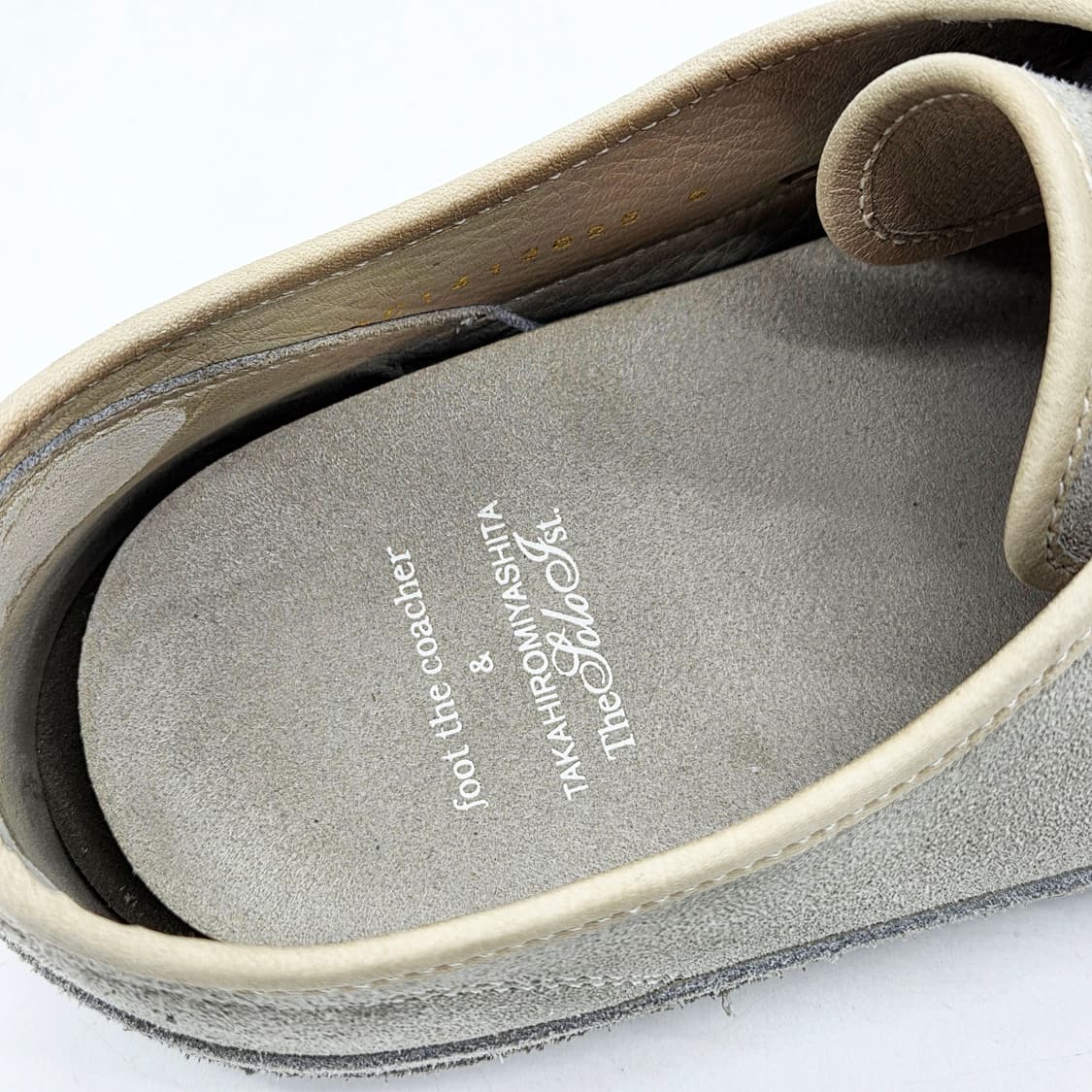  솔로이스트 X 풋 더 코쳐 잭퍼셀 스니커즈 그레이 (9)  상품이미지5