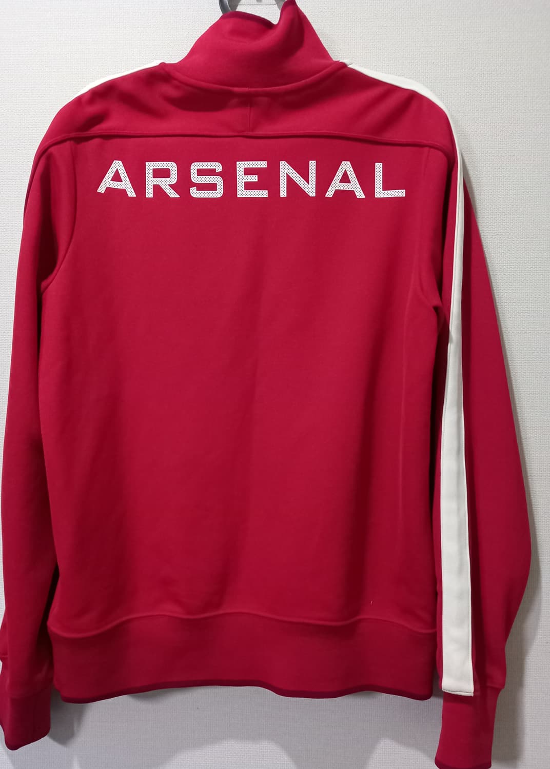 나이키 아스날 125주년  레드 빨강 트랙탑 저지 져지집업 95/M 상품이미지4