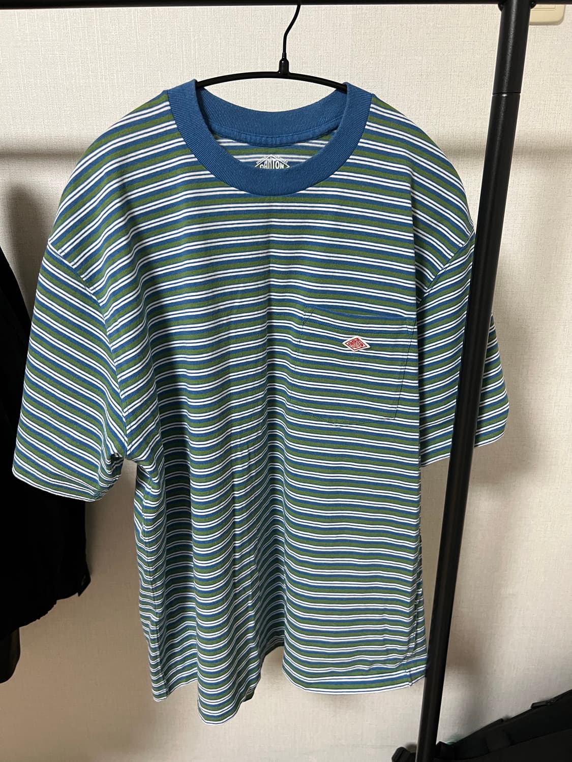 단톤 스트라이프 반팔 xl 상품이미지1