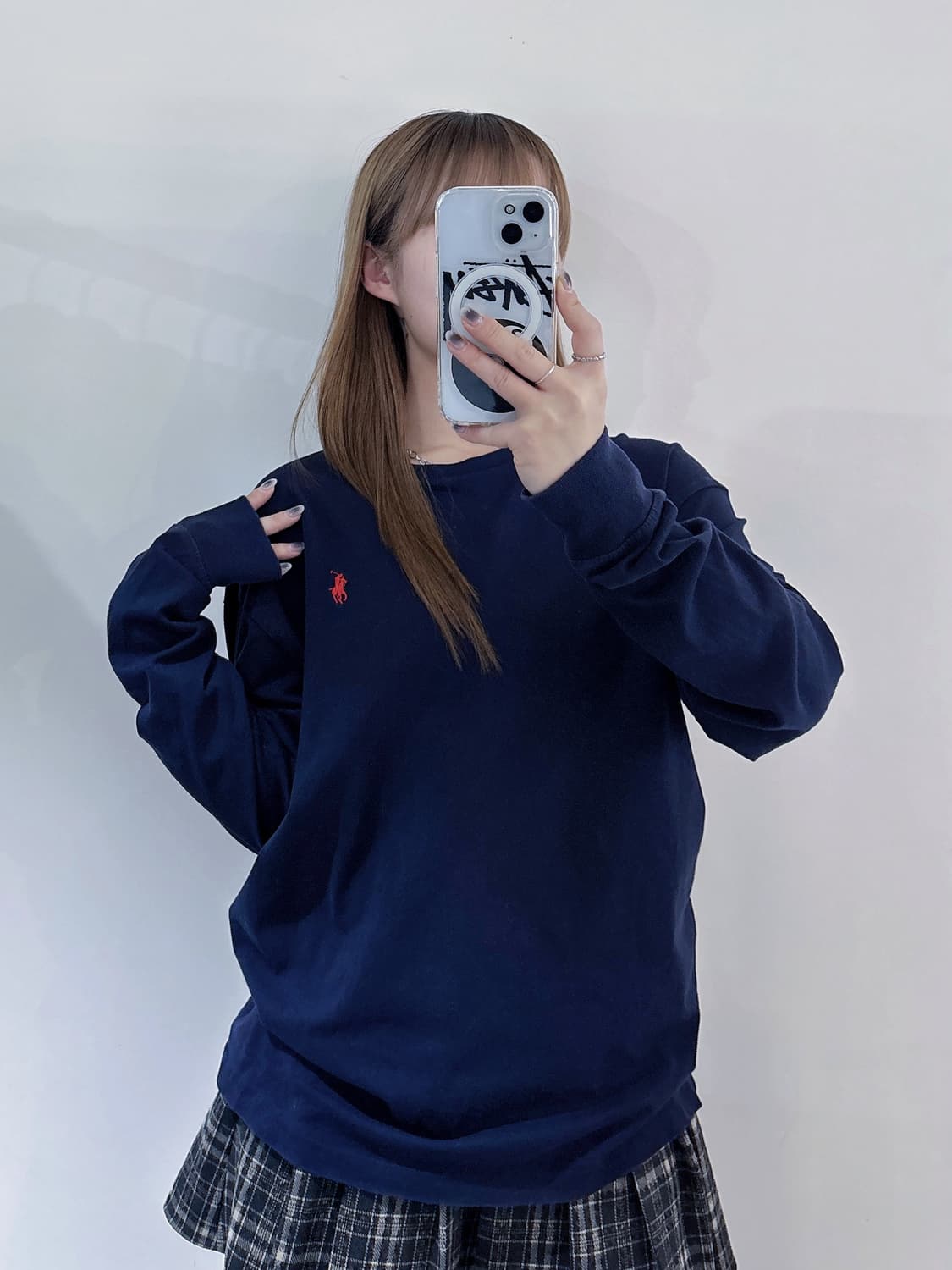 폴로랄프로렌 네이비 포니 슬리브 상품이미지2