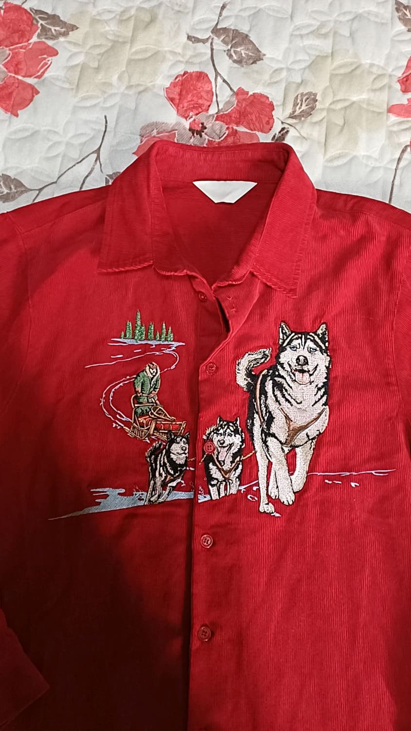 GAC 시베리안허스키 코듀로이남방 100 가슴60 기장75 상품이미지4