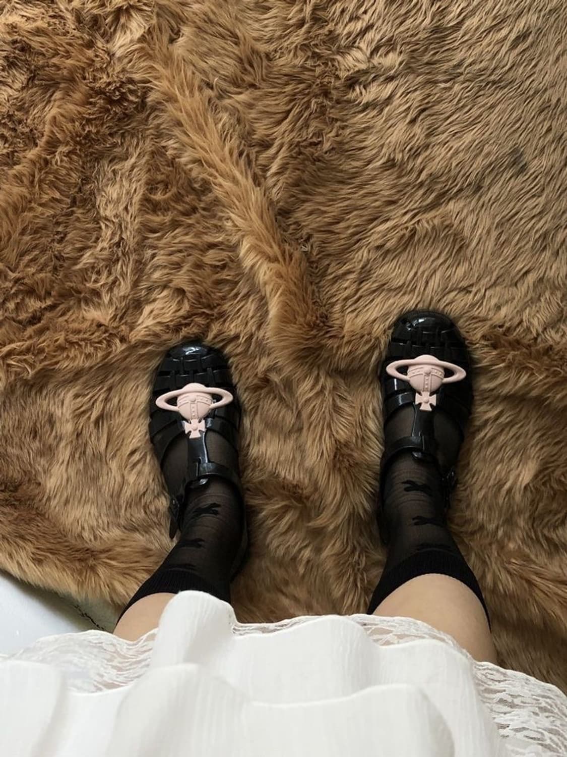 비비안웨스트우드 멜리사 orb로고 샌들 상품이미지1