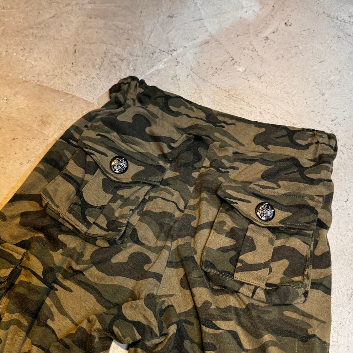 밀리터리 패턴 7부바지 상품이미지6