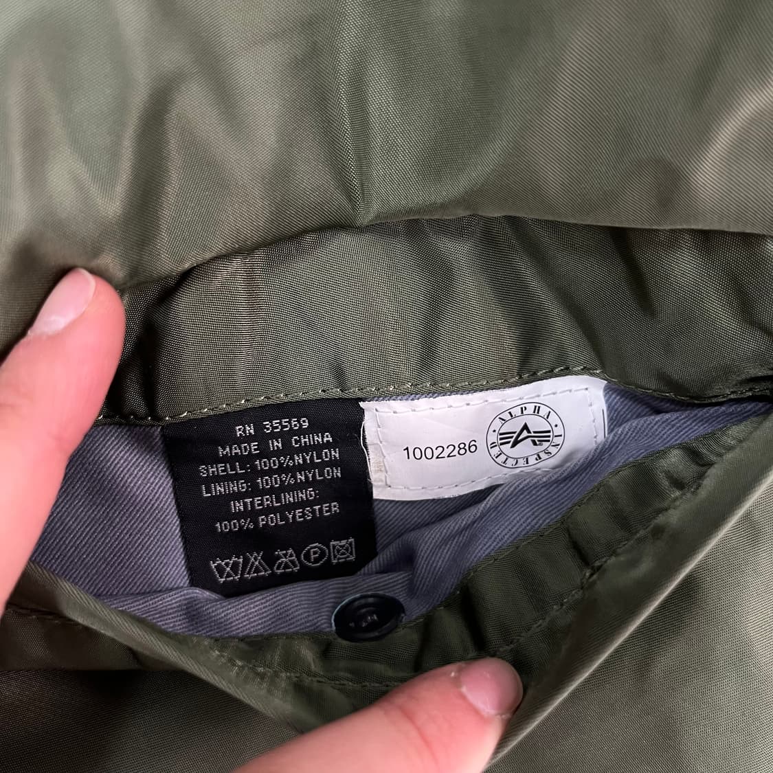 100 알파인더스트리 ma-1 항공자켓 상품이미지8