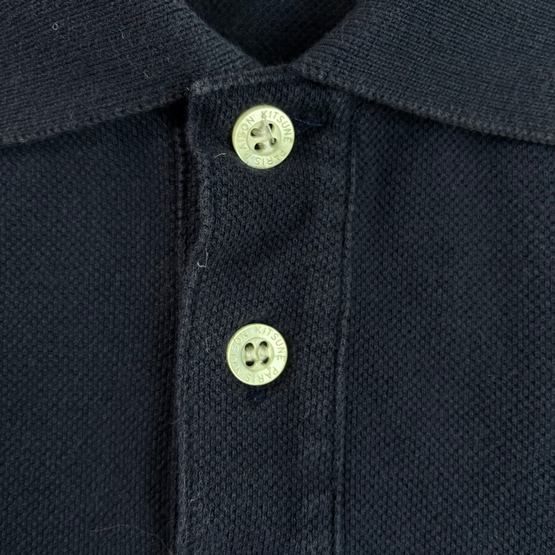 Maison kitsune  메종키츠네 트리컬러 폭스패치 네이비 반팔티 상품이미지3