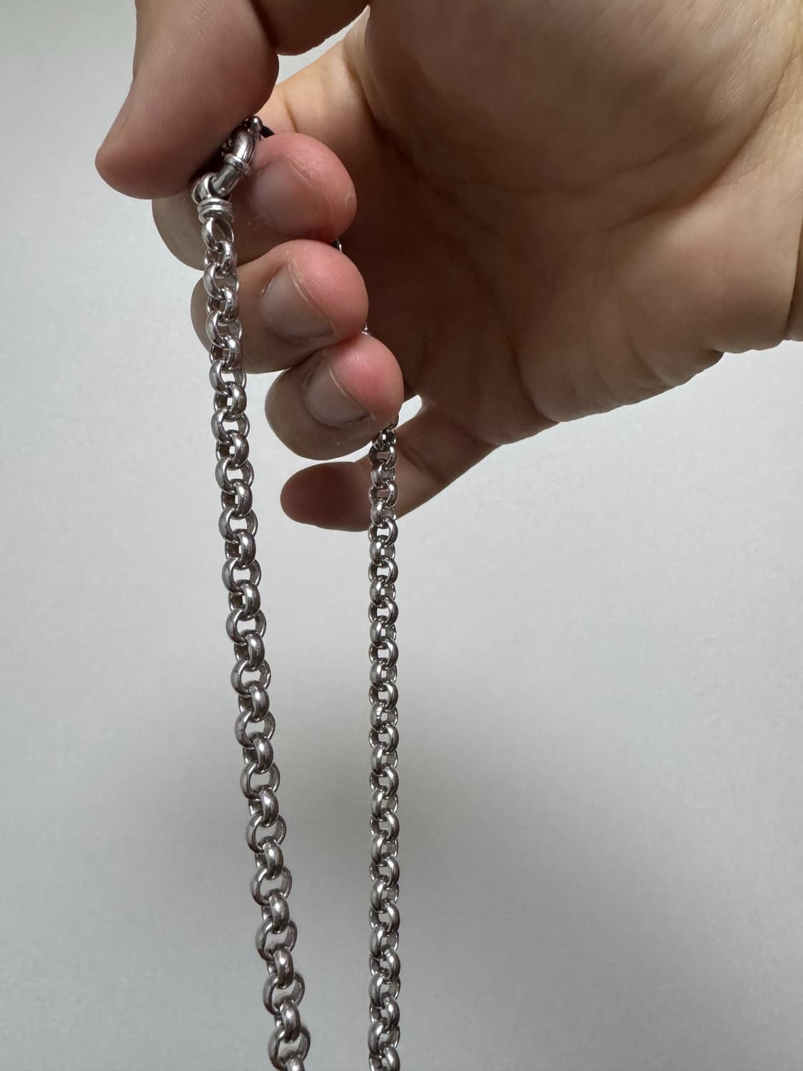 톰 우드 목걸이 Thick Rolo Chain 18인치 상품이미지2