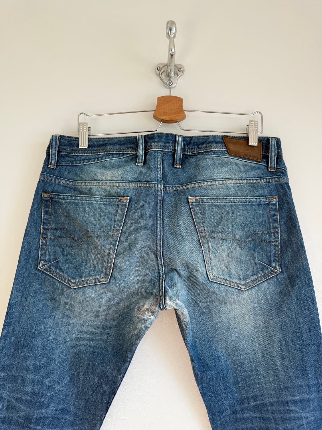 디젤(Diesel) SHIONER 데님 팬츠(데미지 확인) 상품이미지6