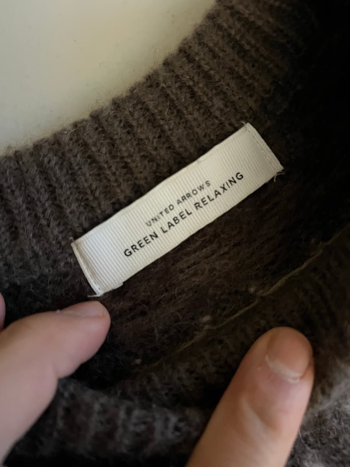 United arrows 노르딕 니트 L 상품이미지4