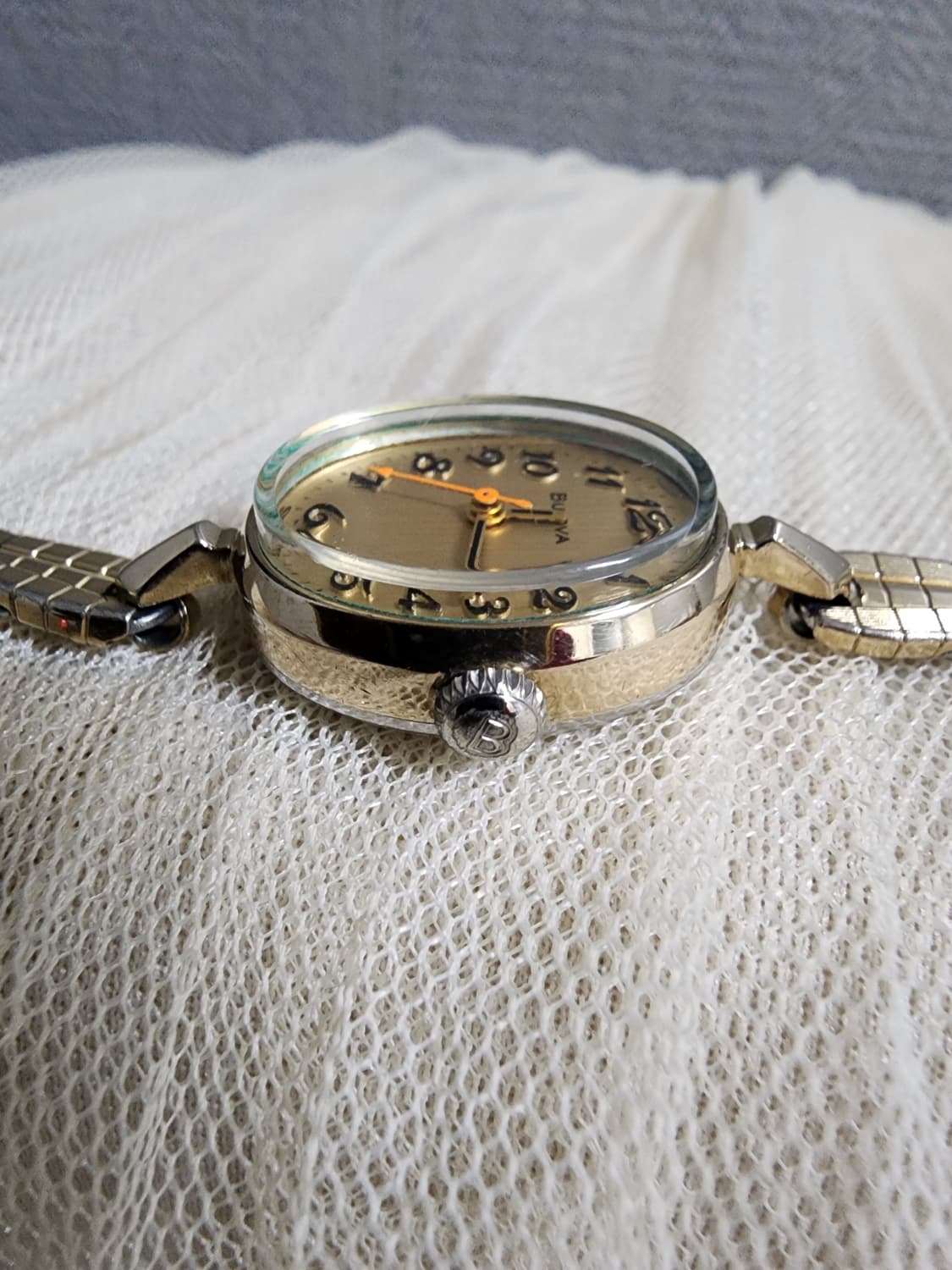70s 빈티지 금장 부로바 기계식 여성시계 상품이미지5