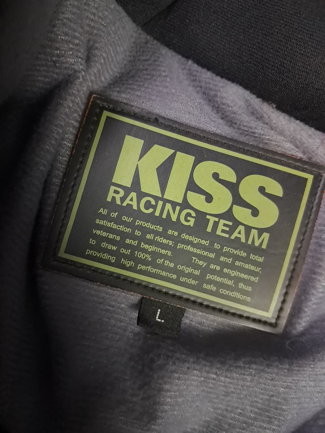 오리지날 90's 일본판 KISS 키스 레이싱 라이더자켓 상품이미지4