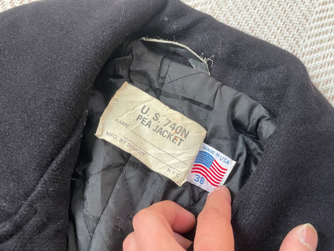 쇼트 740n usa 피코트 J03354 상품이미지10