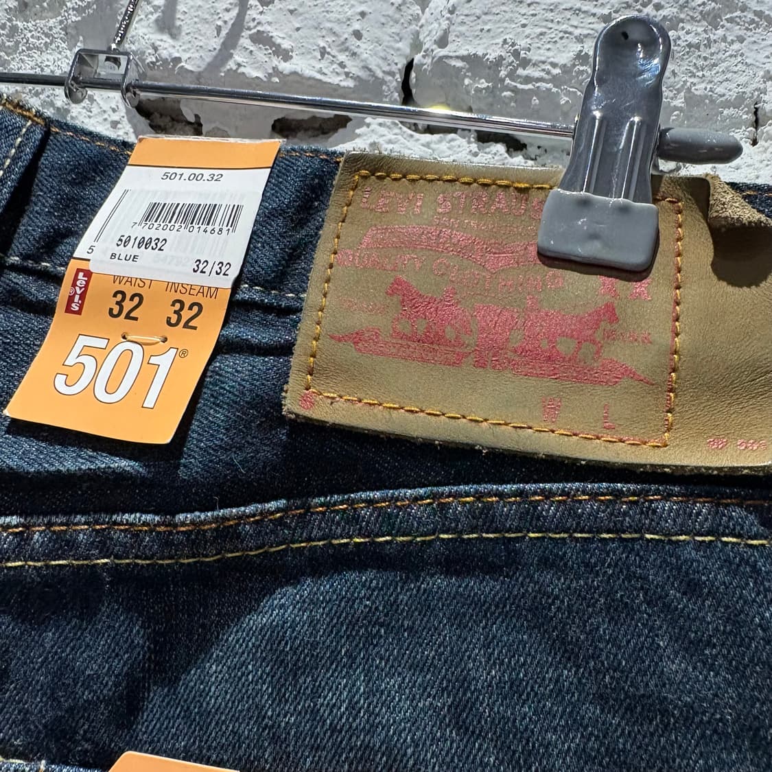 리바이스 오리지널 501 데님 팬츠 (새상품) 상품이미지6