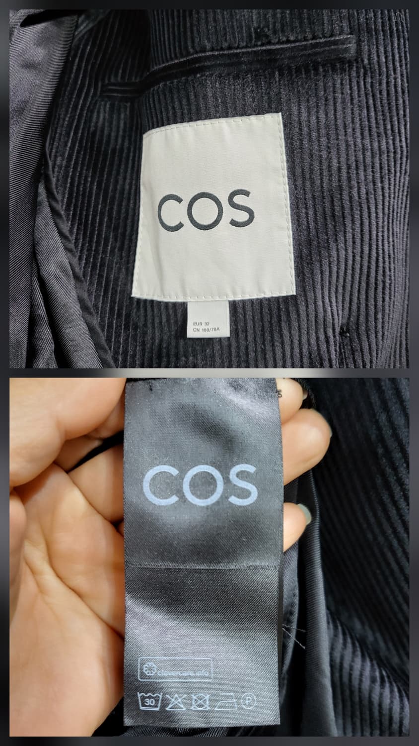 코스 코듀로이 더블자켓 상품이미지9