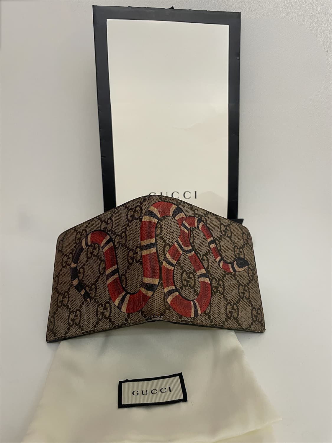 (정품) 구찌 스네이크 반지갑 풀박스 / 상태 좋음 / 바로 사용 가능 상품이미지2