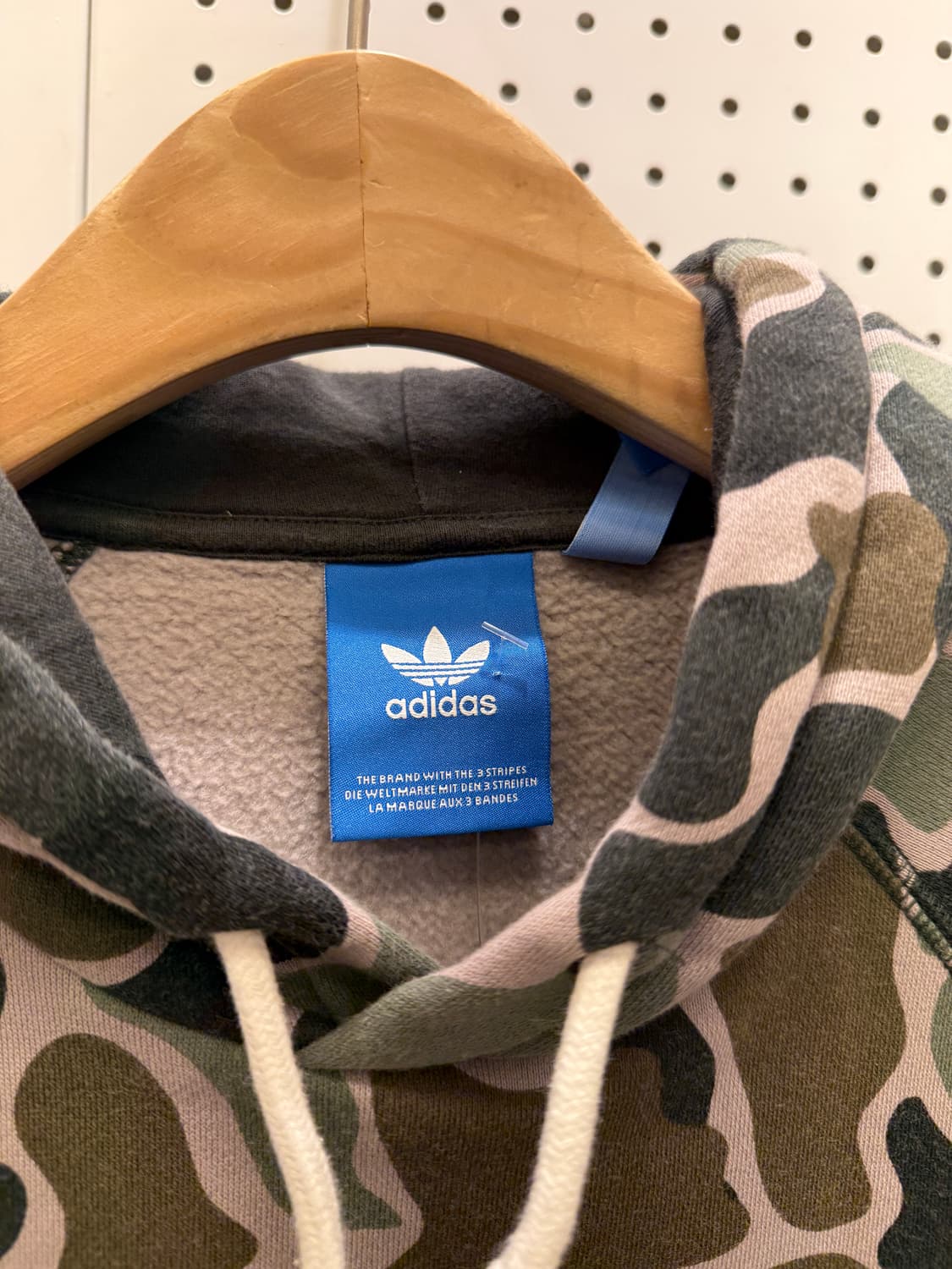 아디다스 트레포일 카모 후드티 U1338 상품이미지5