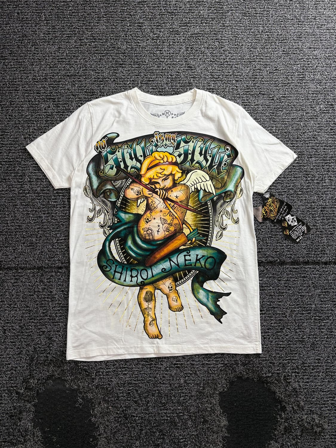 빈티지 아카이브 치카노 그래픽 올드스쿨 반팔티 4193 상품이미지2