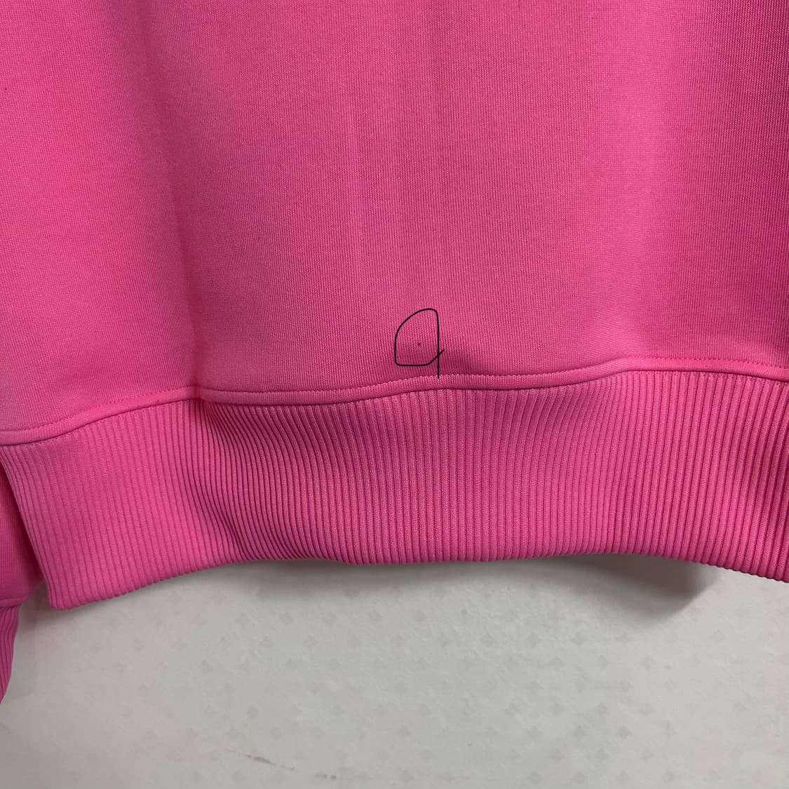 아디다스 대장 빅로고 플락 후드집업 져지 핑크 블랙 90  상품이미지8