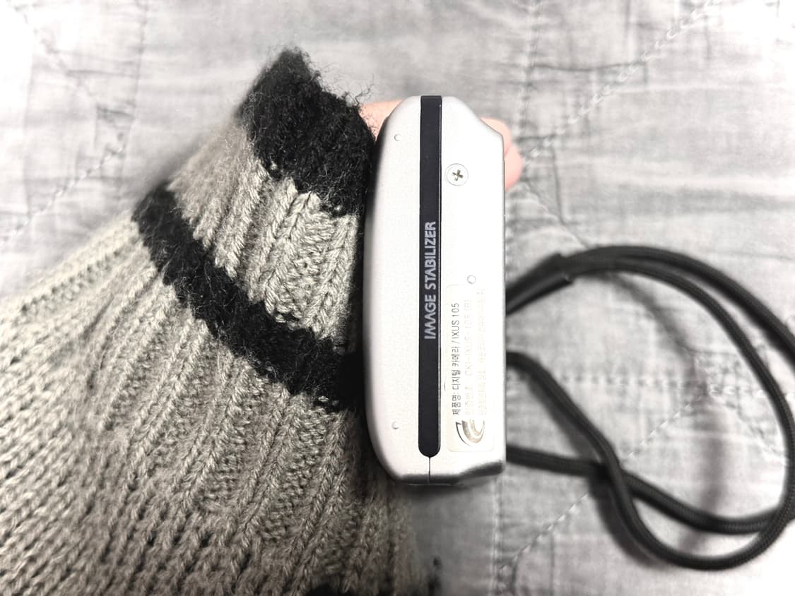 ( 작례 ) 캐논 익서스 ixus 105 실버 디카 양도 / 판매 상품이미지5