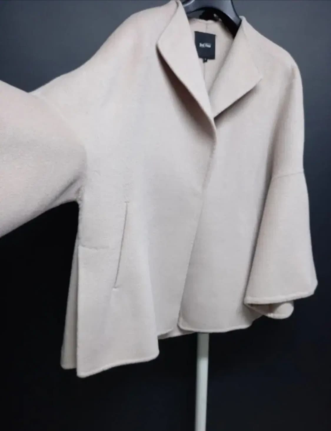 새 세컨플로어 핸드메이드 광폭 하프 코트 55-88 상품이미지5