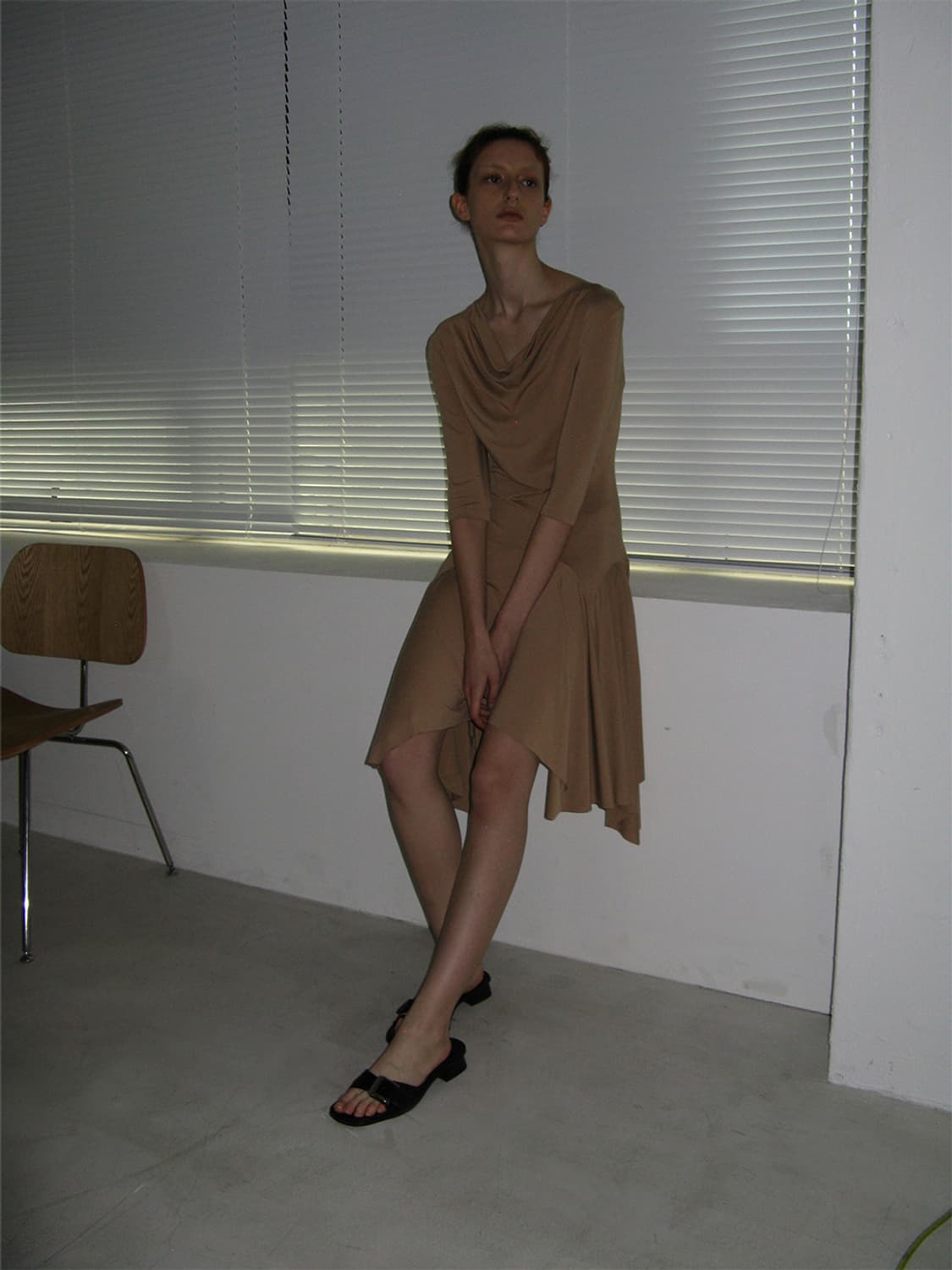 PARTIMENTO 네이비 원피스 S 상품이미지2