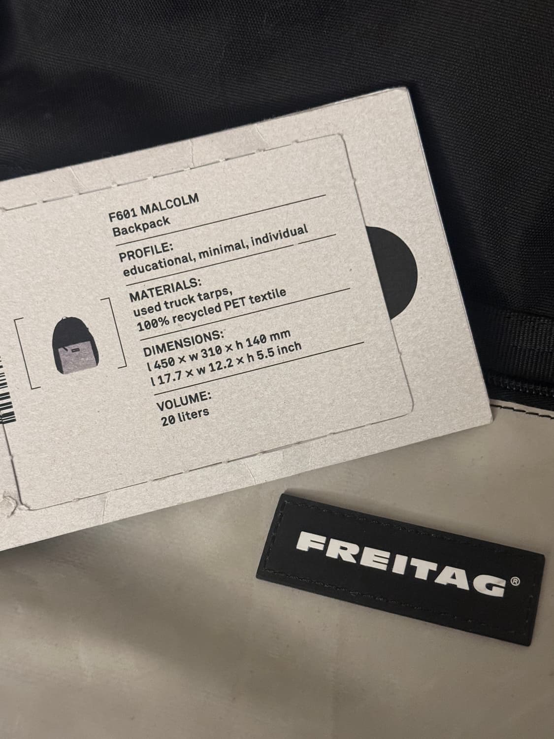 프라이탁 F601 말콤 그레이 상품이미지2