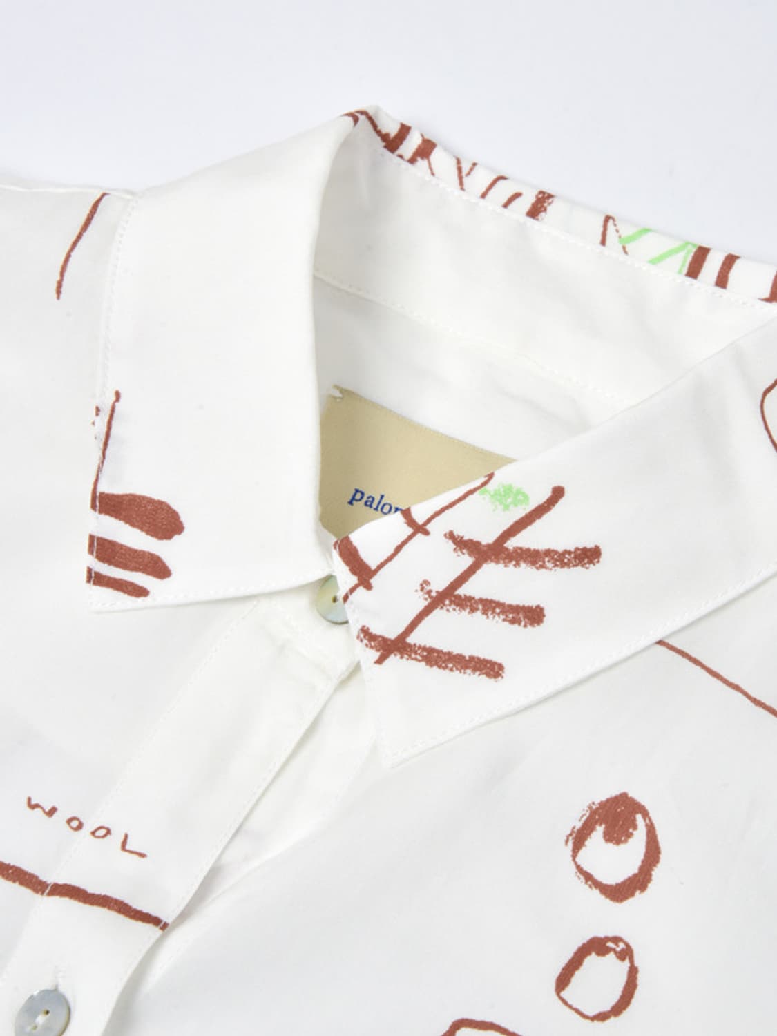 Palomawool 프린팅 셔츠 상품이미지3