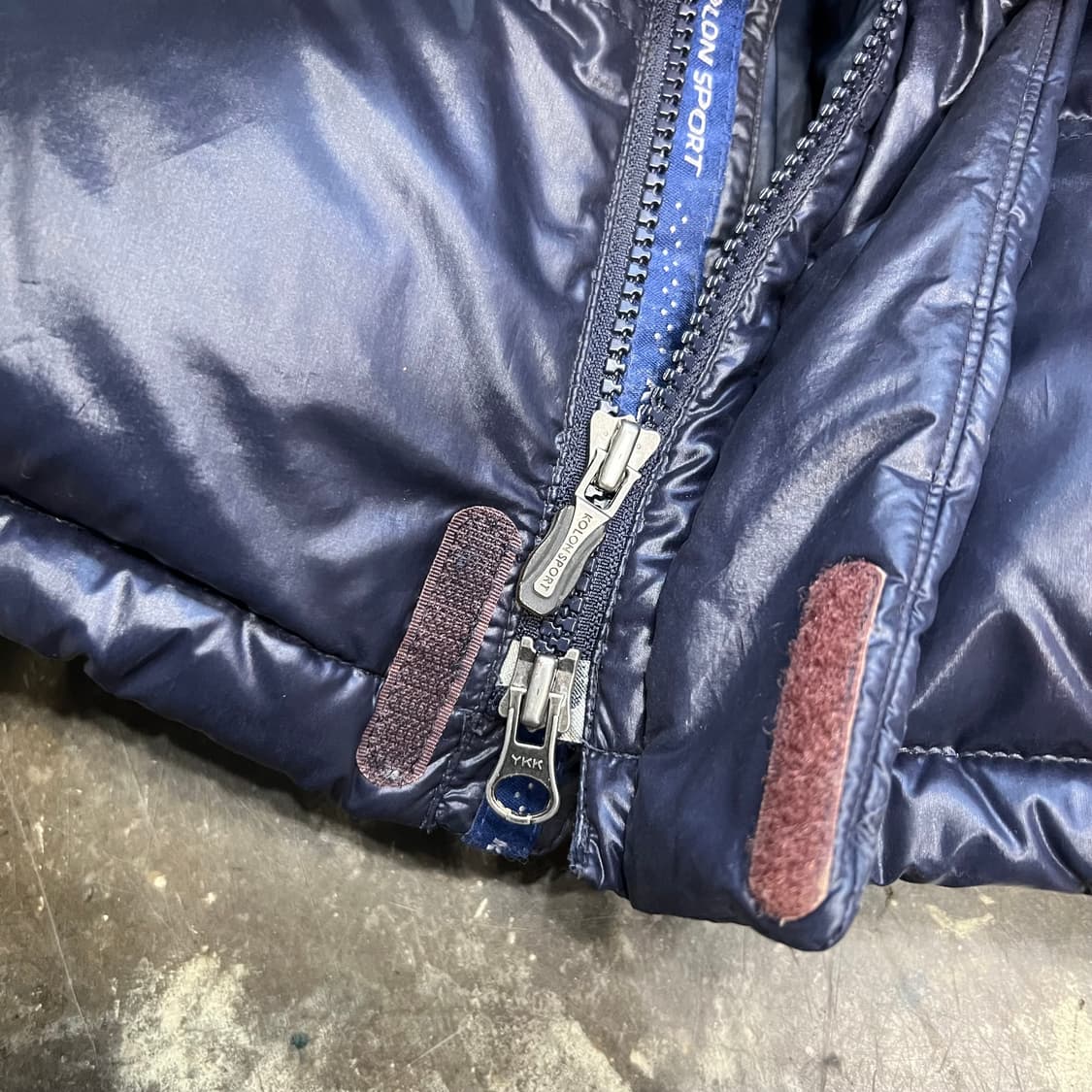 100) 코오롱스포츠 구스다운 패딩 점퍼 상품이미지7