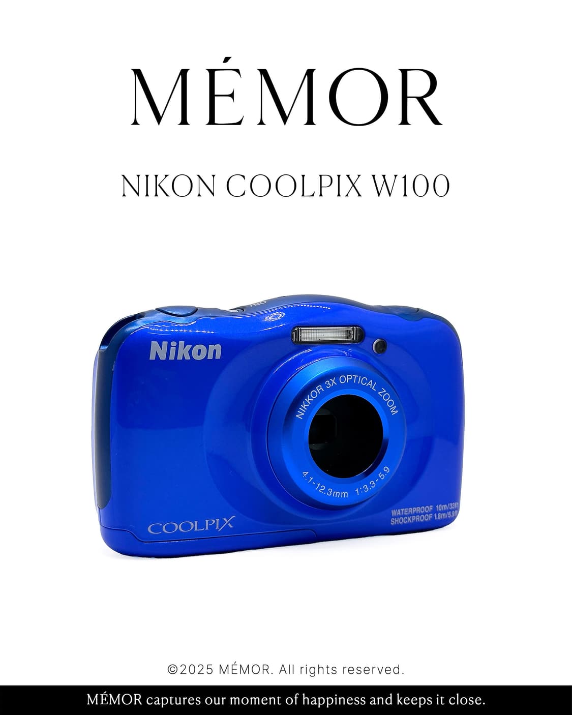 인기모델/찰스엔터님픽🫧Nikon COOLPIX W100 니콘 디카 상품이미지2