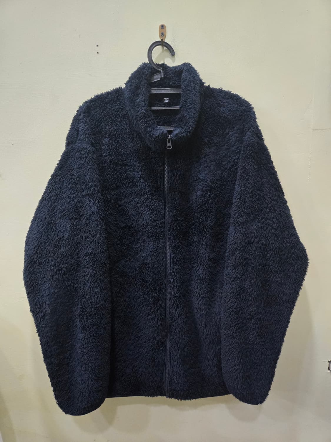 유니클로 네이비 플리스 집업 자켓 3XL 상품이미지1