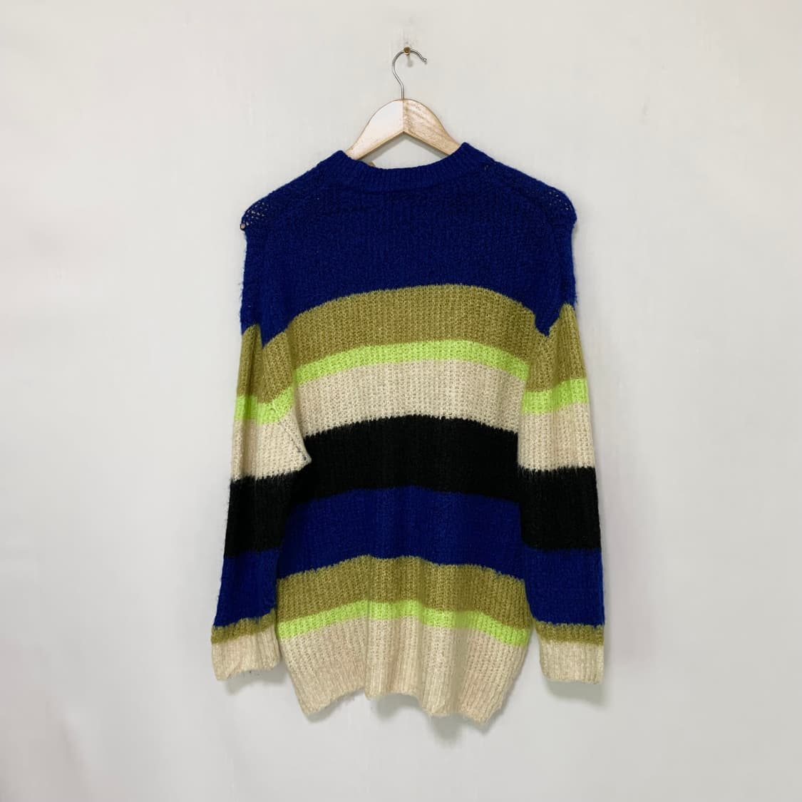 캉골 x h&m 콜라보 멀티 스트라이프 니트 빈티지 남녀공용 상품이미지4