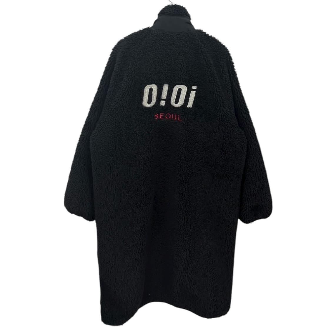 Oioi 양털후리스 롱코트 상품이미지1