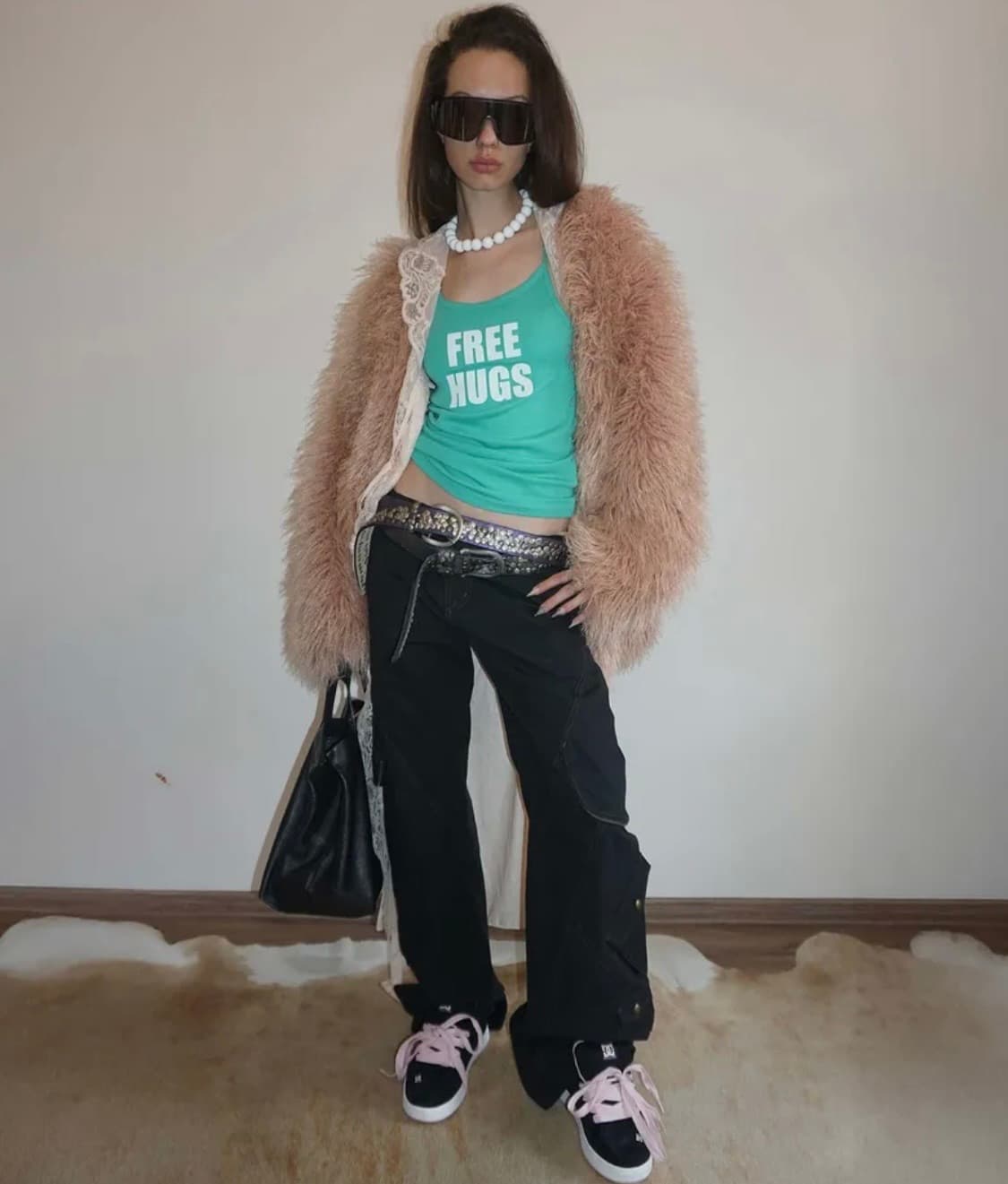 Washed Cargo Pants Black 상품이미지3