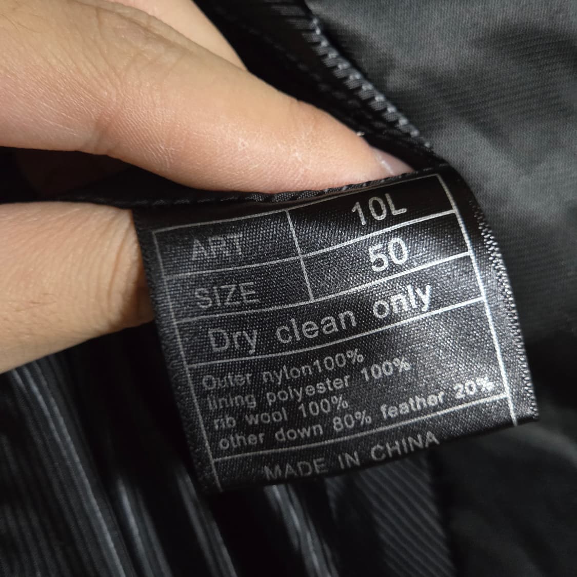 JPN AKM 레이어드 투웨이 펑크 덕다운 패딩 상품이미지10