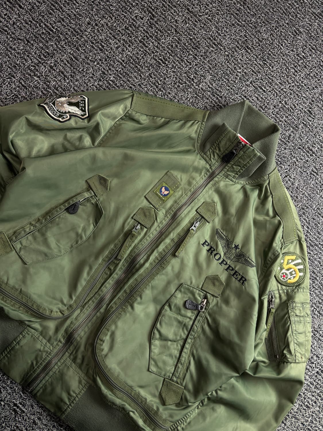 USA 프로퍼 밀리터리 MA-1 항공 점퍼 3780 상품이미지3