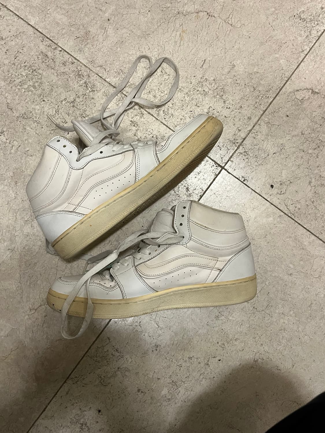 빈티지 반스 화이트 스니커즈 상품이미지1