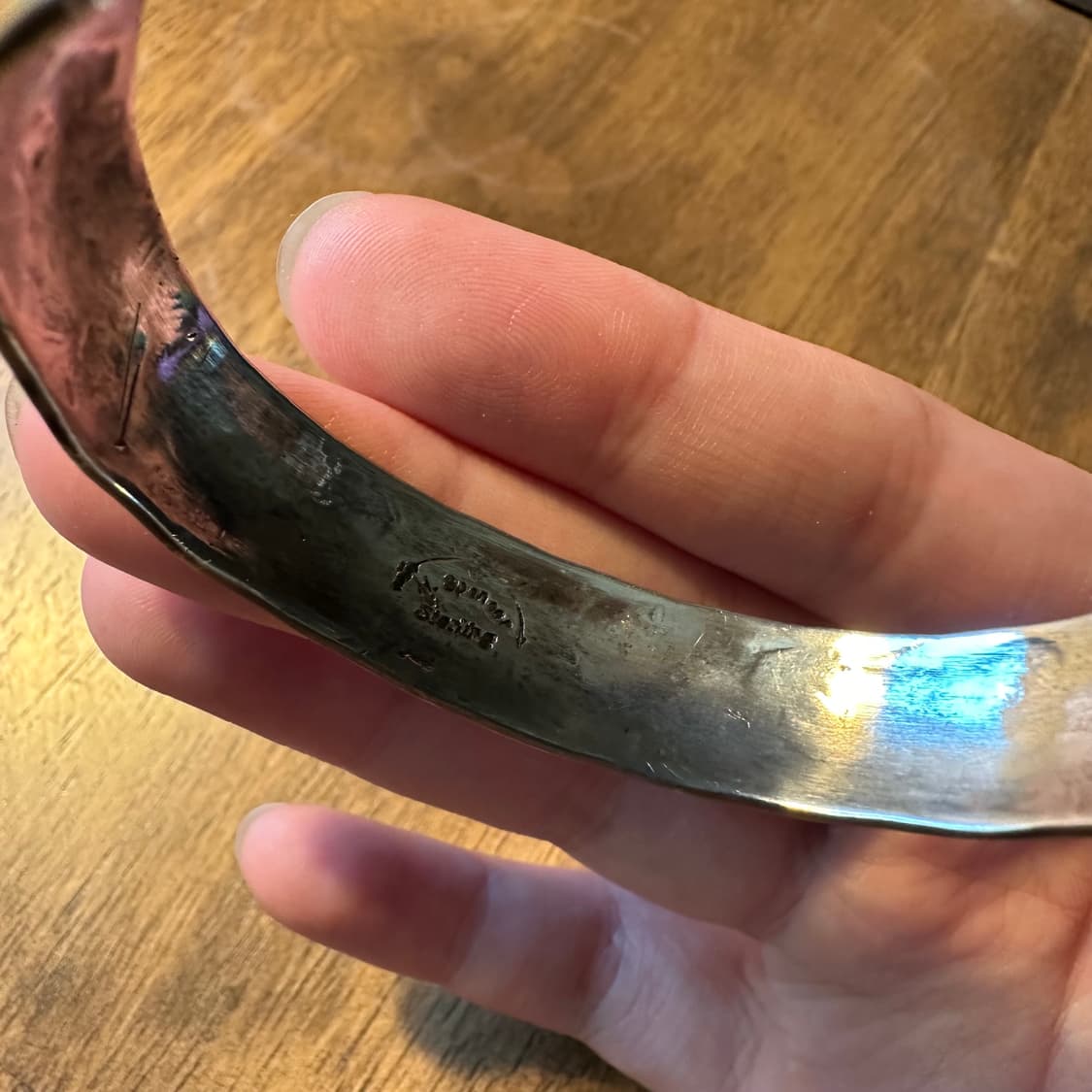 나바호 네이티브아메리칸 인디언 쥬얼리 뱅글 H.spencer 상품이미지6