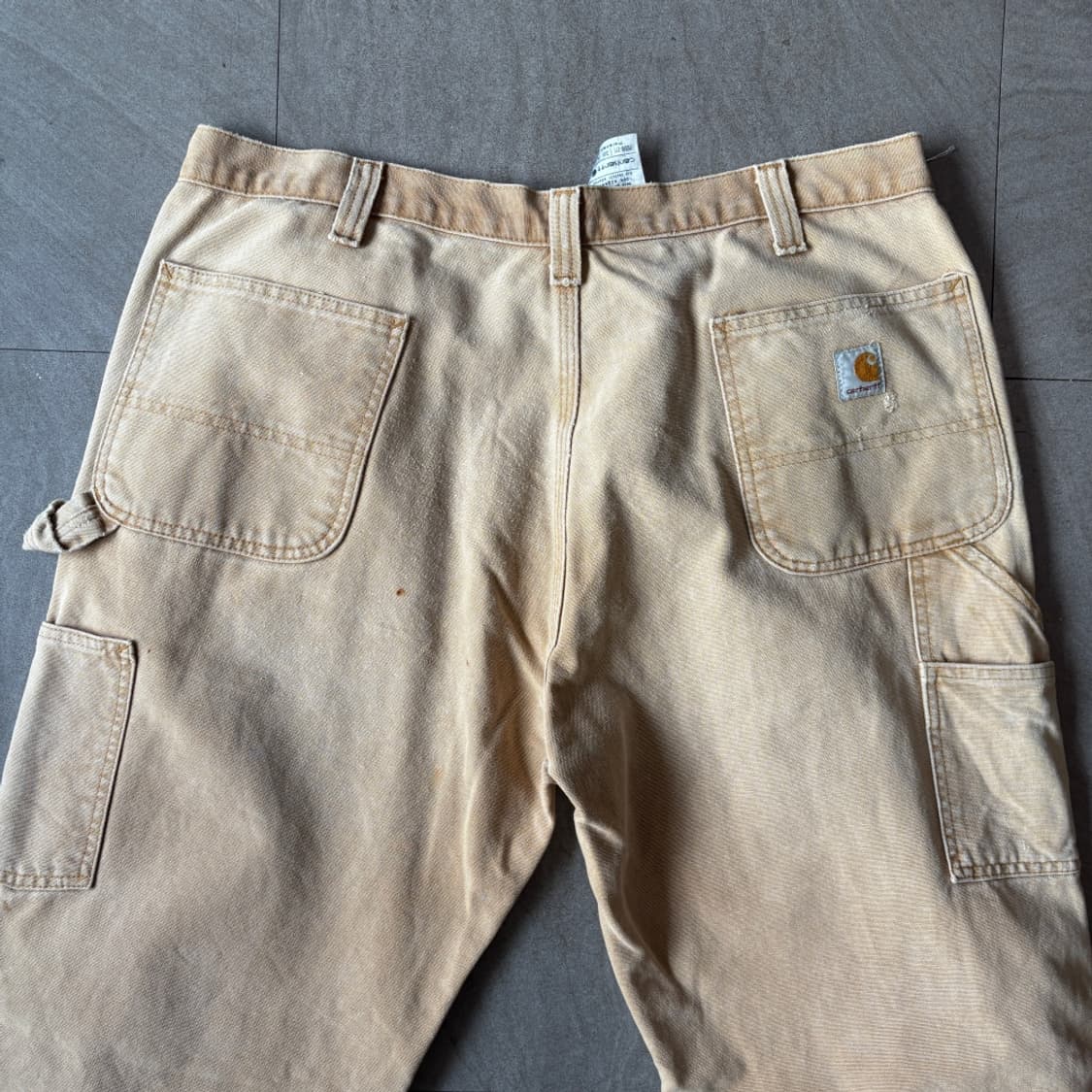 칼하트 정품 브라운 더블니 팬츠 바지 상품이미지7