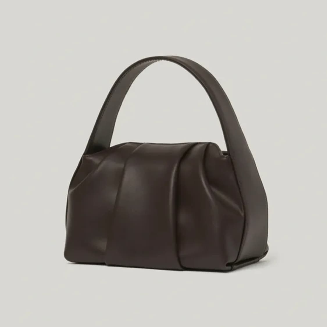 아뜰리에드루멘 오르간 브라운 팡틴백 레더 셔링 토트백 크로스백 가방 상품이미지1