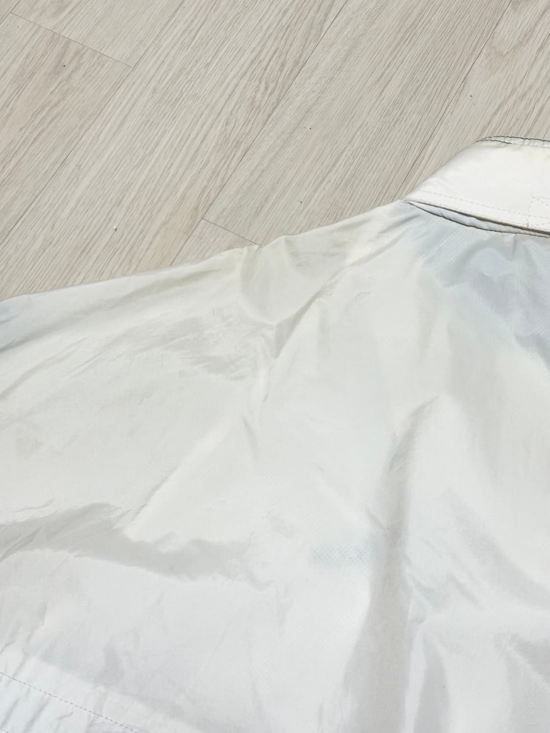 90's 아디다스 올드스쿨 배색 바람막이 자켓 상품이미지7